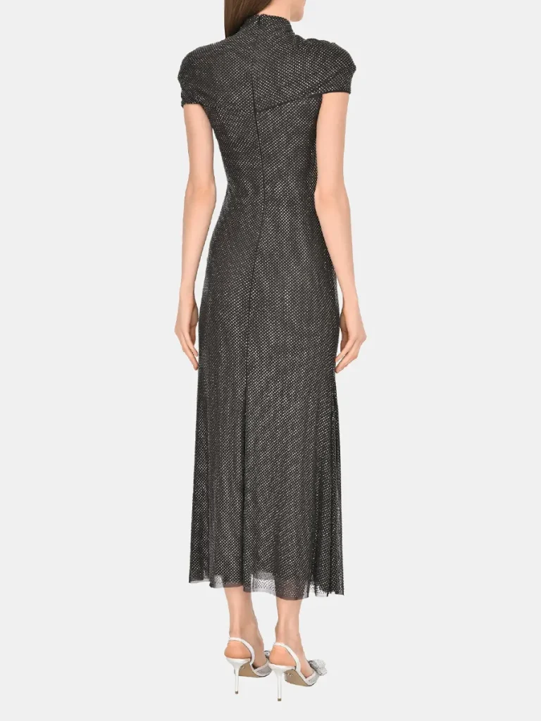 ПЛАТЬЕ СО СТРАЗАМИ SELF-PORTRAIT