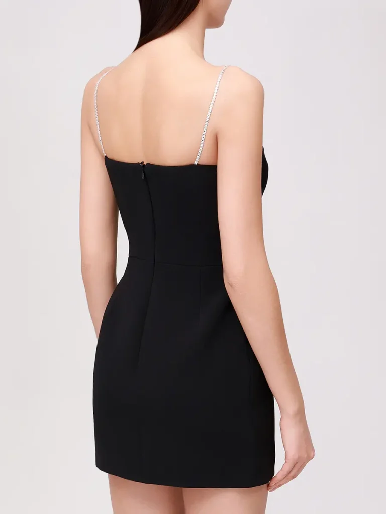 ПЛАТЬЕ СО СТРАЗАМИ DAVID KOMA