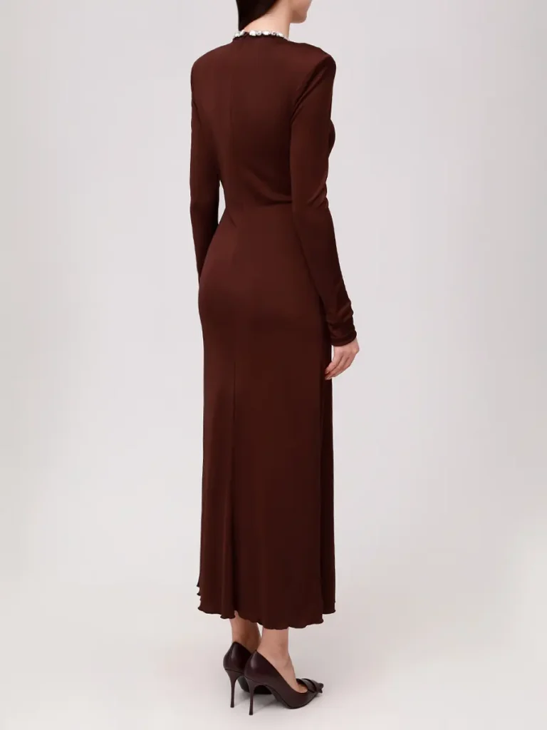 ПЛАТЬЕ ИЗ ВИСКОЗЫ DAVID KOMA