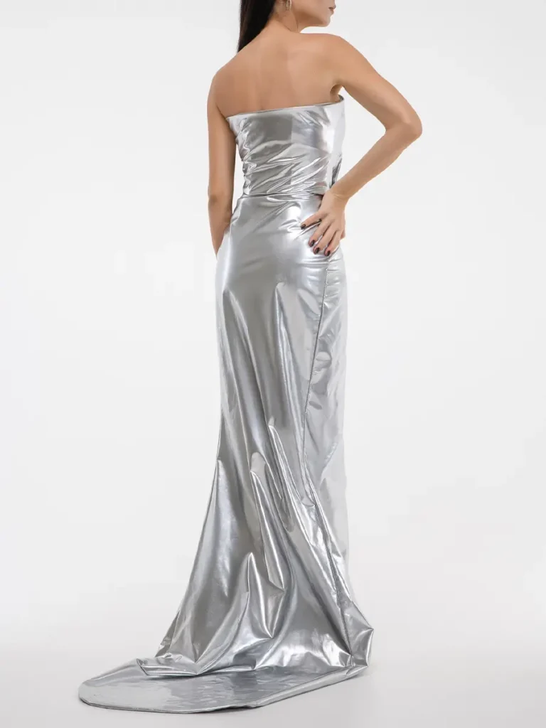 ПЛАТЬЕ ОДНОТОННОЕ SILVER ELJACKET