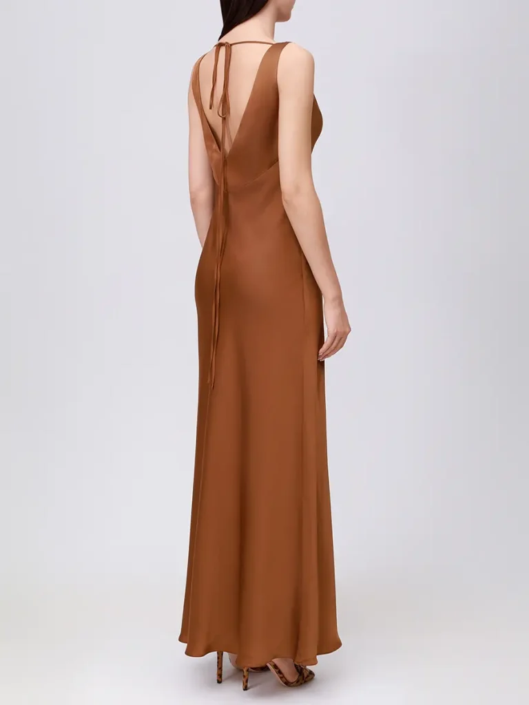 ПЛАТЬЕ АТЛАСНОЕ KAPSULA