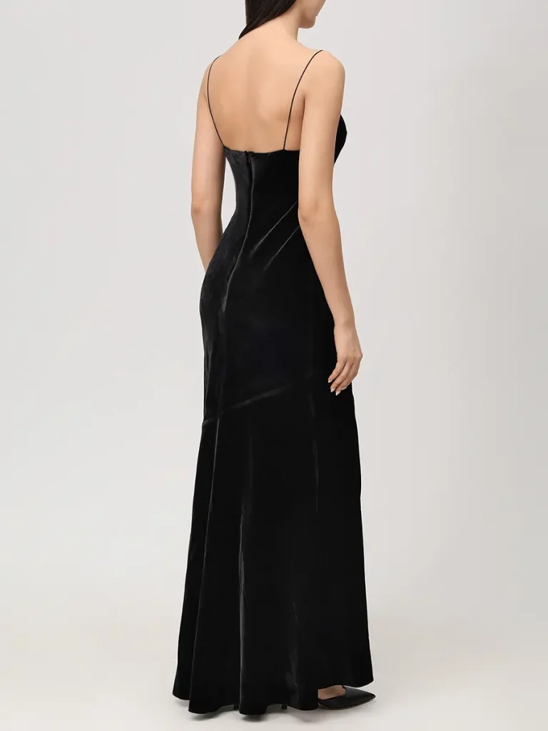 ПЛАТЬЕ БАРХАТНОЕ ALINE