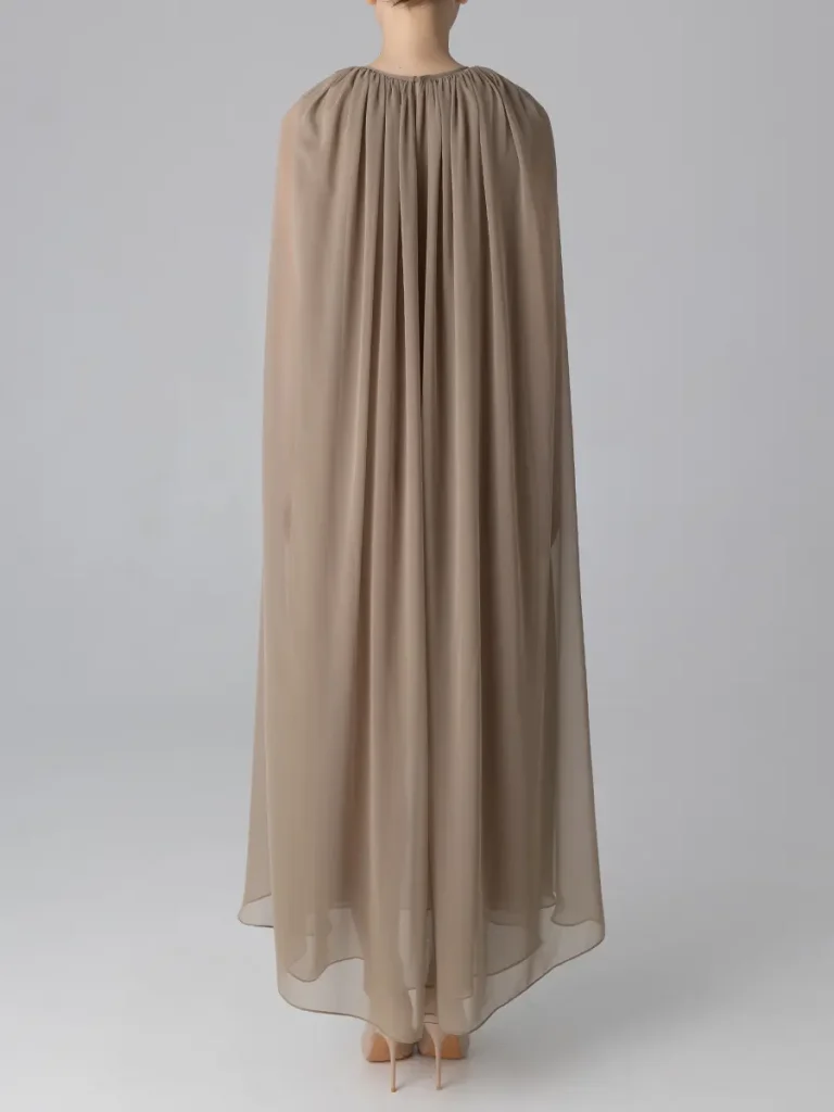 ПЛАТЬЕ-КЕЙП ШЕЛКОВОЕ BÜRO UNIQUE