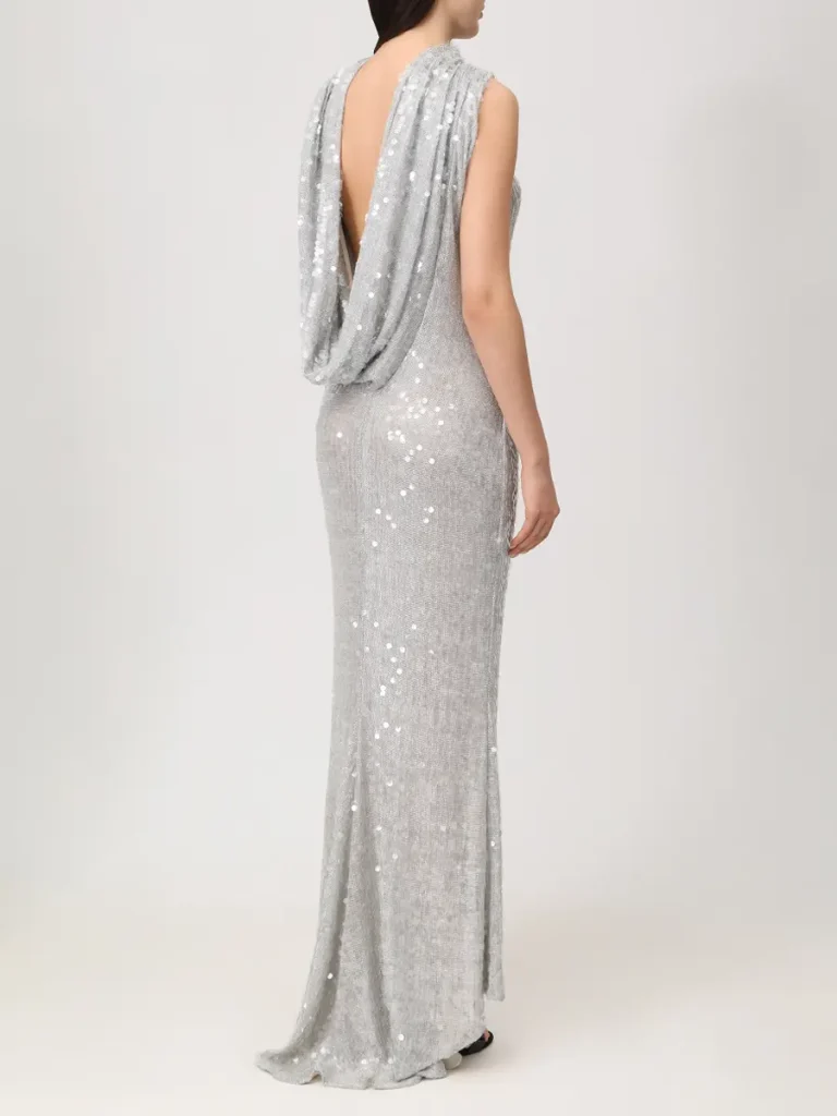 ПЛАТЬЕ SILVER С ПАЙЕТКАМИ PHATEMM