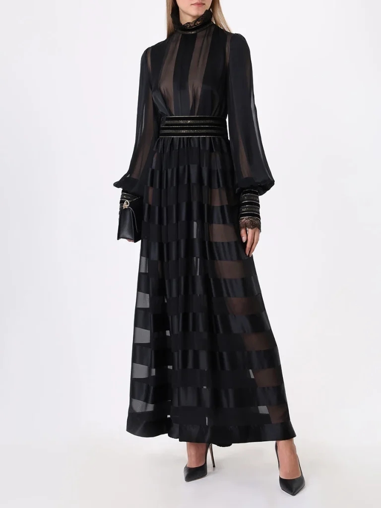 ПЛАТЬЕ АССОЛЬ ШЕЛКОВОЕ TATYANA NAIDENOVA