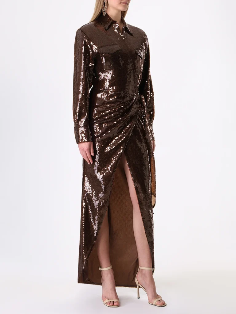 ПЛАТЬЕ С ПАЙЕТКАМИ DAVID KOMA