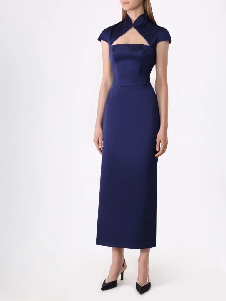 ПЛАТЬЕ АТЛАСНОЕ RASARIO