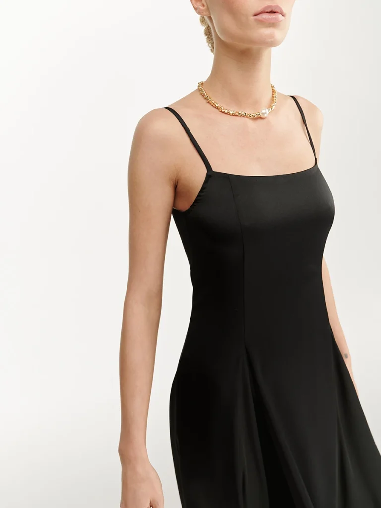 ПЛАТЬЕ АТЛАСНОЕ ST. ERME