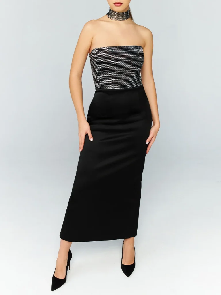 ПЛАТЬЕ ALEXA С ДЕКОРОМ WHITE LILY