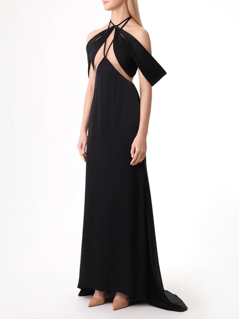 ПЛАТЬЕ ОДНОТОННОЕ DAVID KOMA