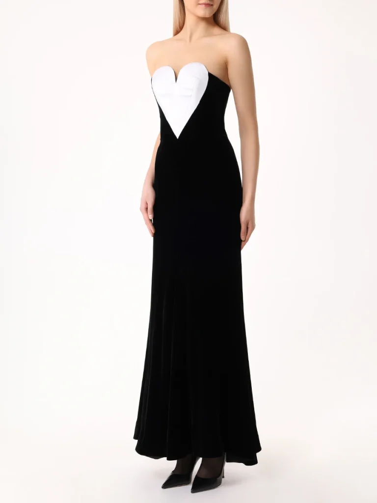 ПЛАТЬЕ «СЕРДЦЕ» БАРХАТНОЕ MUZE