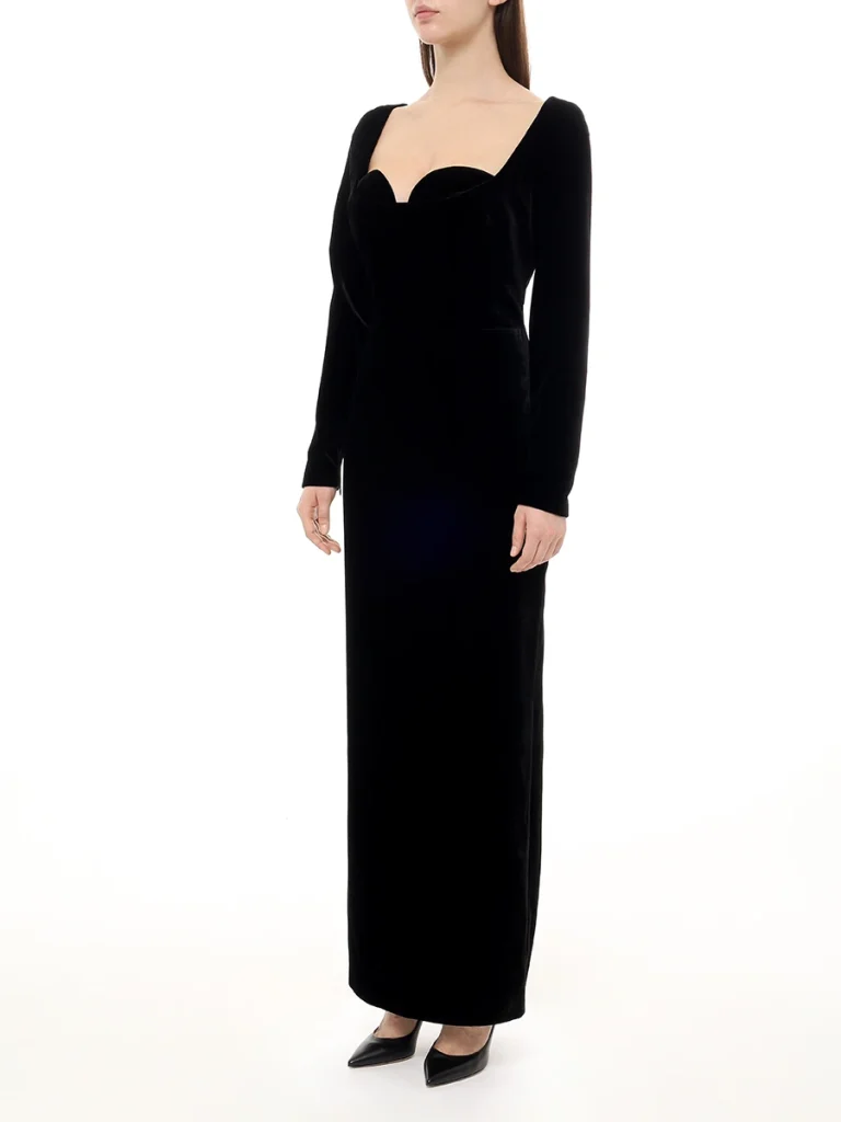 ПЛАТЬЕ БАРХАТНОЕ RASARIO