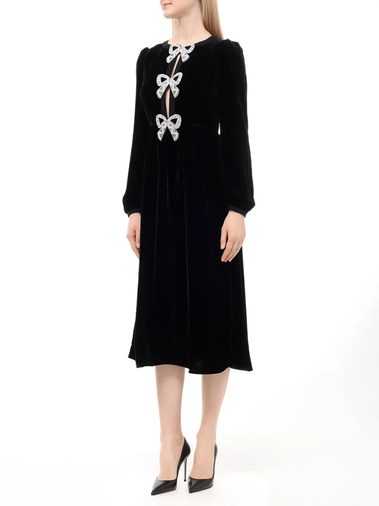 ПЛАТЬЕ БАРХАТНОЕ SALONI