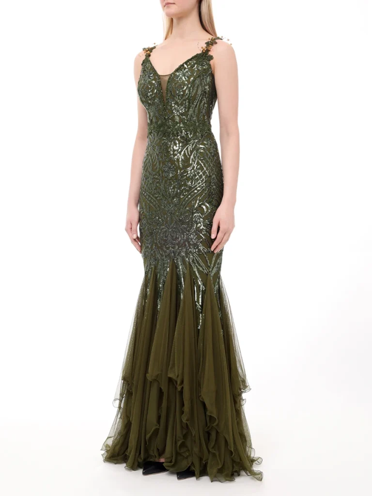 ПЛАТЬЕ С ПАЙЕТКАМИ LEI LUI