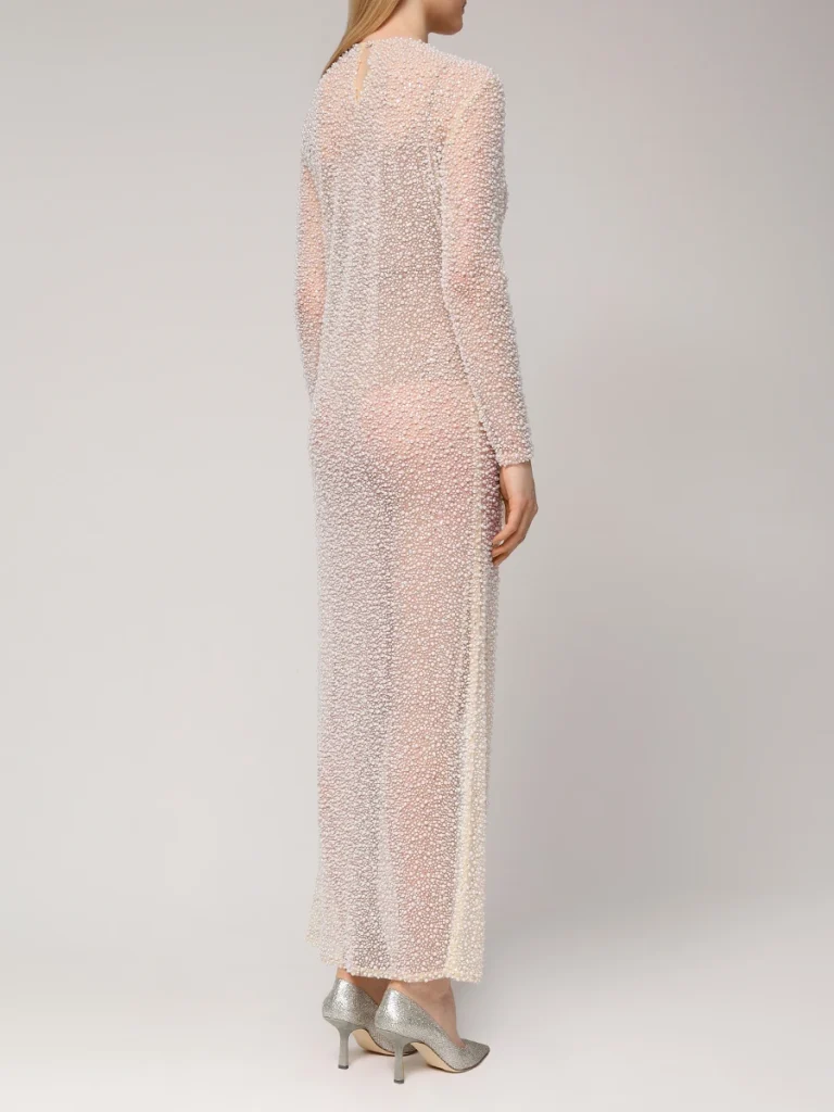 ПЛАТЬЕ С ЖЕМЧУГОМ LEFFERS