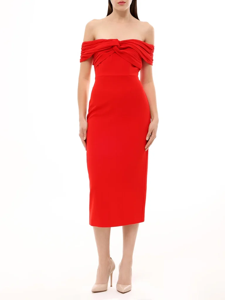 ПЛАТЬЕ-ФУТЛЯР SELF-PORTRAIT