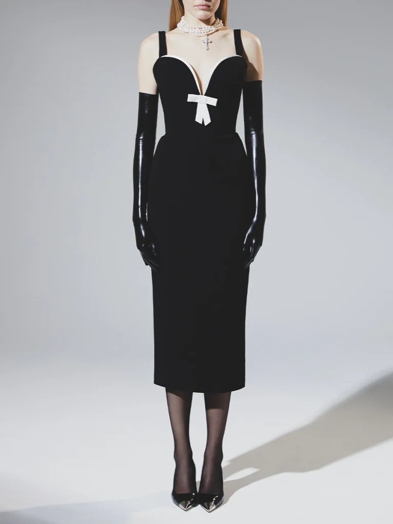 ПЛАТЬЕ ИЗ ВИСКОЗЫ CHRISTINA MIRALD