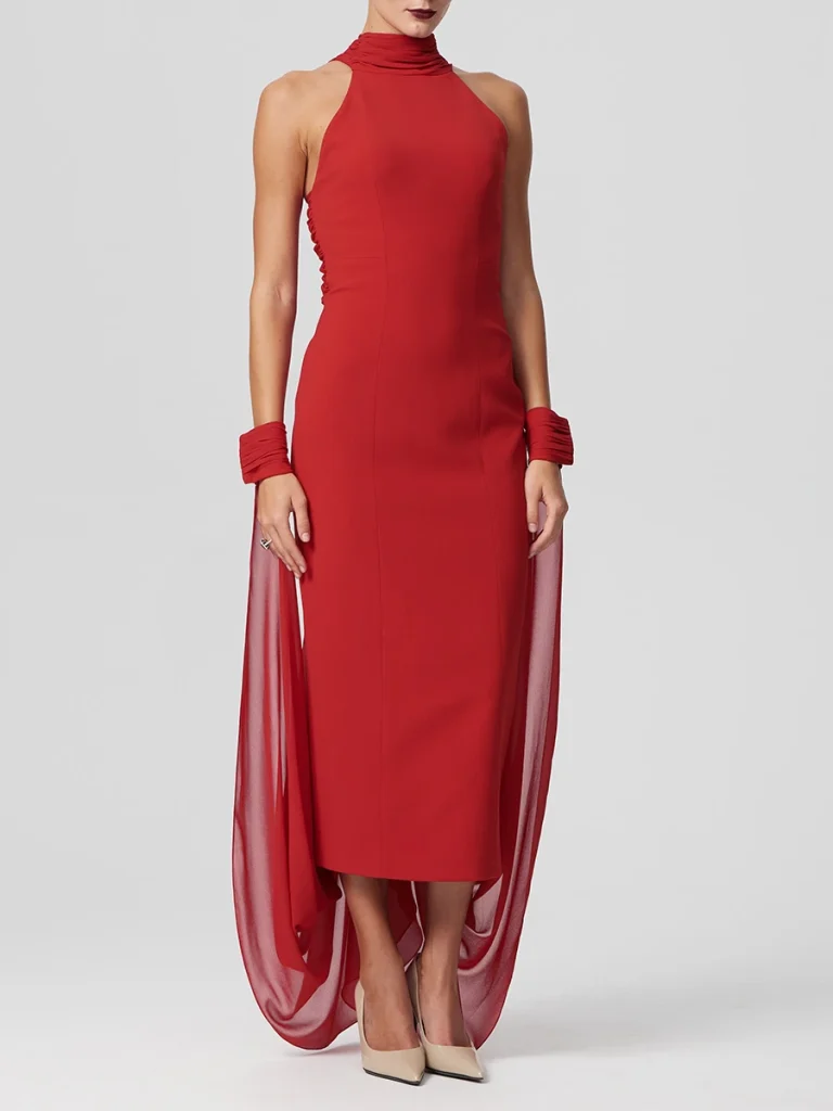 ПЛАТЬЕ ARINA ИЗ ВИСКОЗЫ SASHASKVO