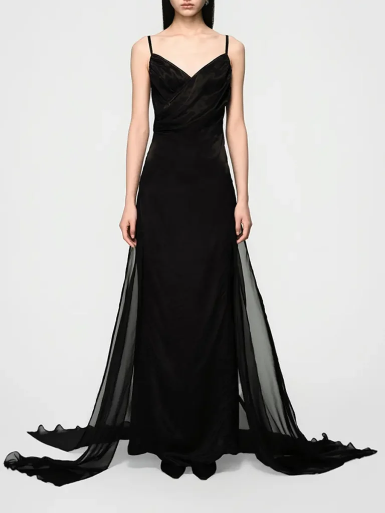 ПЛАТЬЕ ИЗ ВИСКОЗЫ CORPSE BRIDE BERHASM