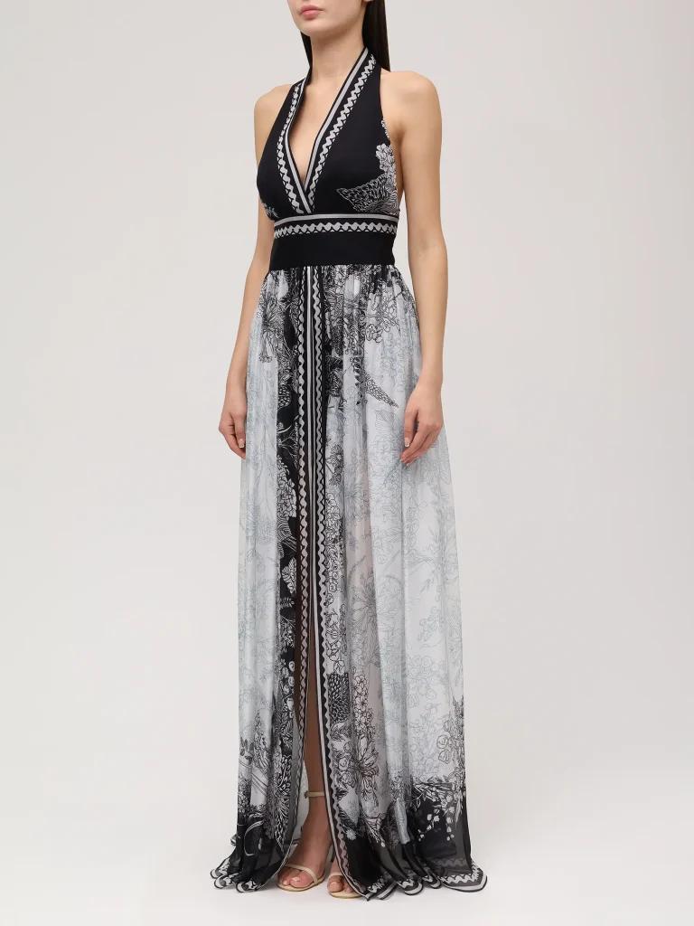 ПЛАТЬЕ ШЕЛКОВОЕ ELIE SAAB