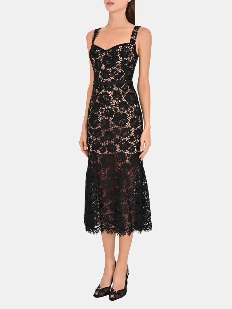 ПЛАТЬЕ ИЗ КРУЖЕВА SELF-PORTRAIT