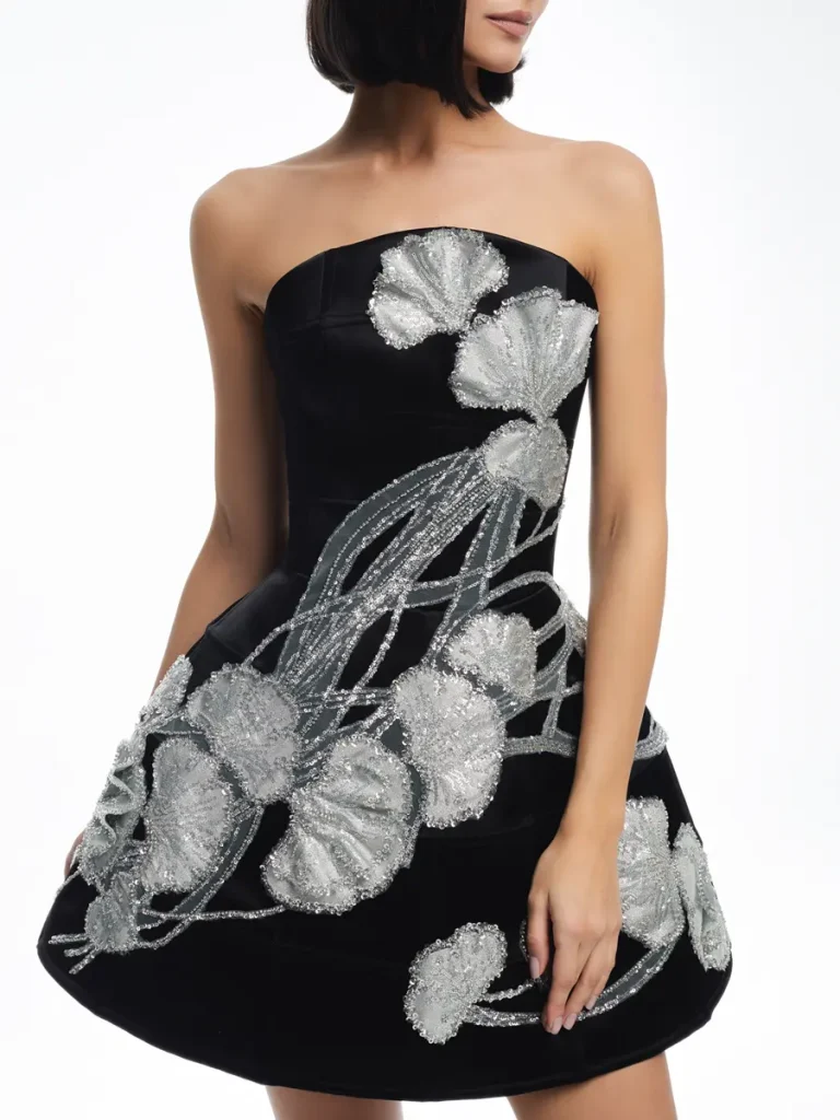 ПЛАТЬЕ ВЕЧЕРНЕЕ «ШАЙНИ» TOPAZA PELLA