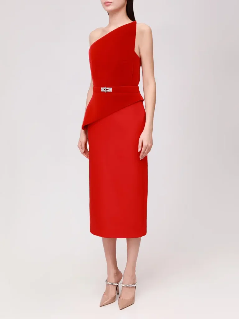 ПЛАТЬЕ ОДНОТОННОЕ DAVID KOMA