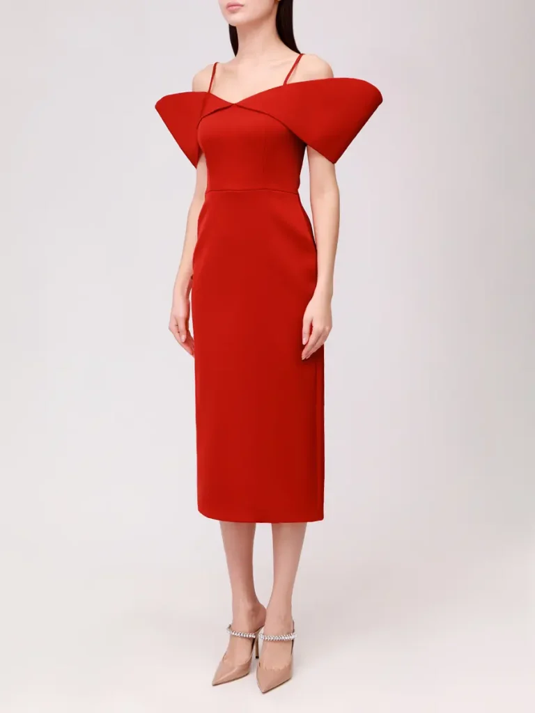 ПЛАТЬЕ ОДНОТОННОЕ DAVID KOMA