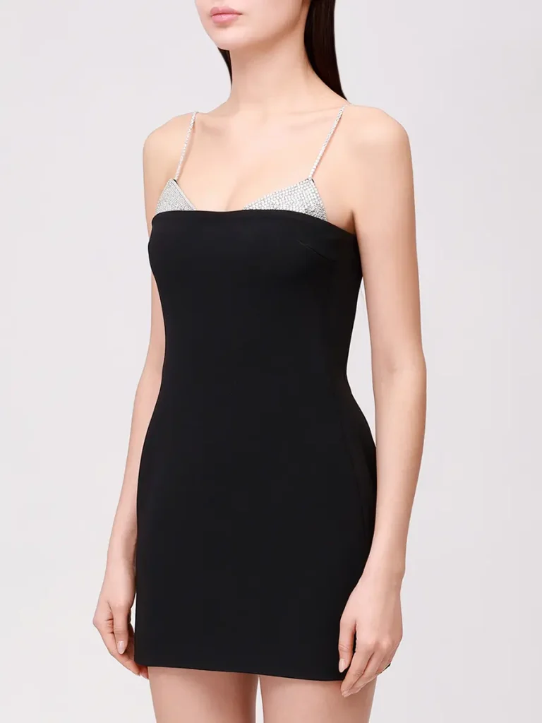 ПЛАТЬЕ СО СТРАЗАМИ DAVID KOMA