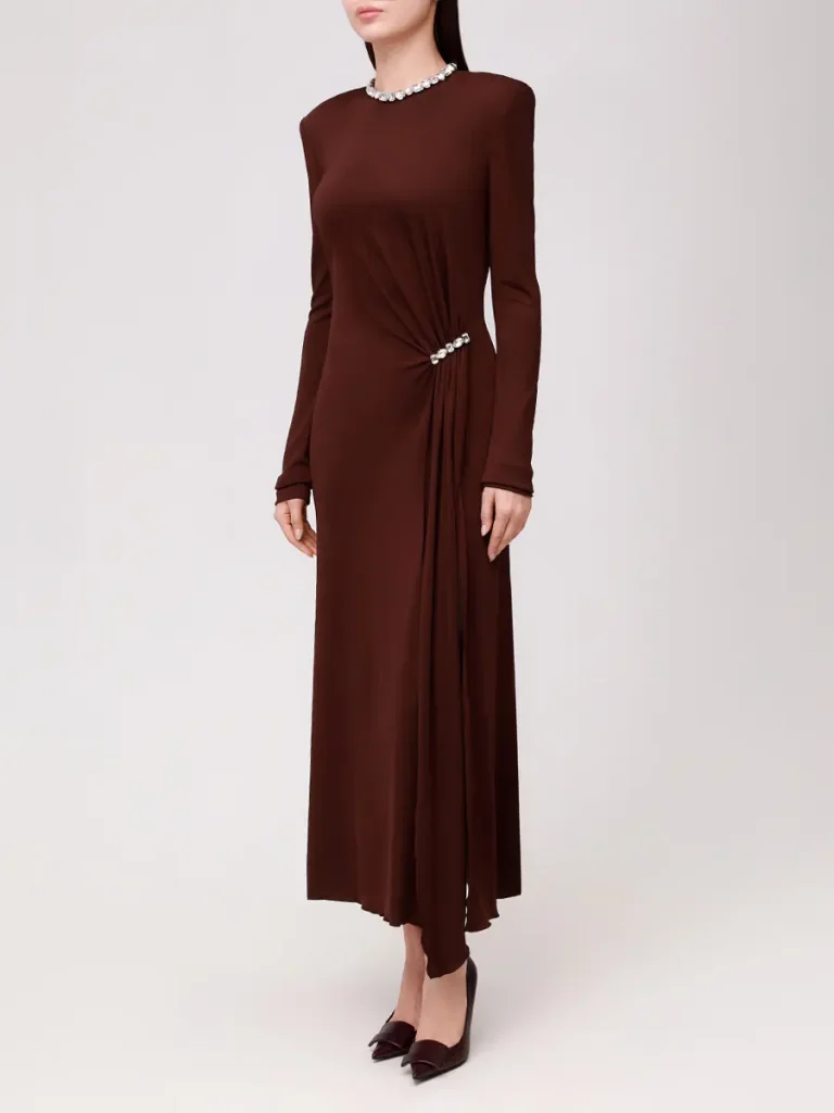 ПЛАТЬЕ ИЗ ВИСКОЗЫ DAVID KOMA