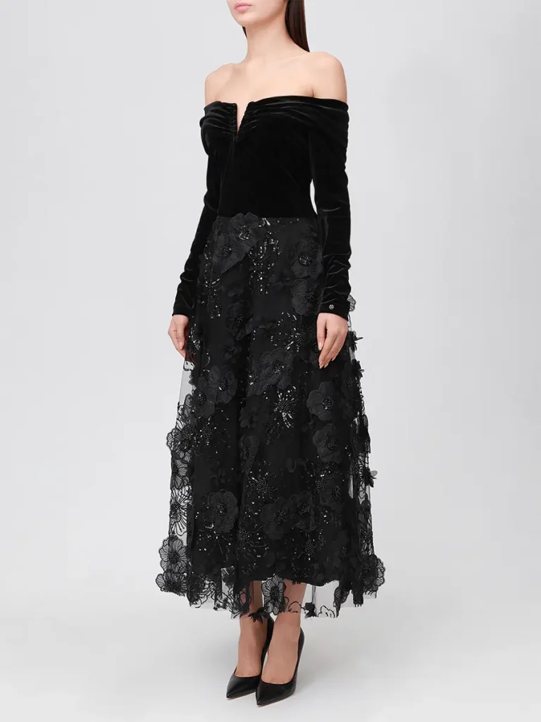 ПЛАТЬЕ КОМБИНИРОВАННОЕ NISSA