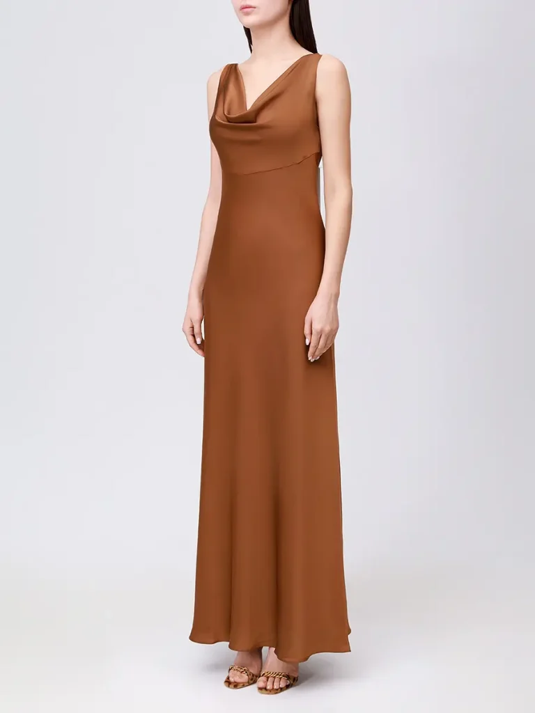 ПЛАТЬЕ АТЛАСНОЕ KAPSULA