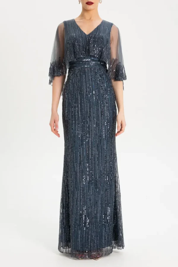 ПЛАТЬЕ С ПАЙЕТКАМИ EMILIA DELL’ORO