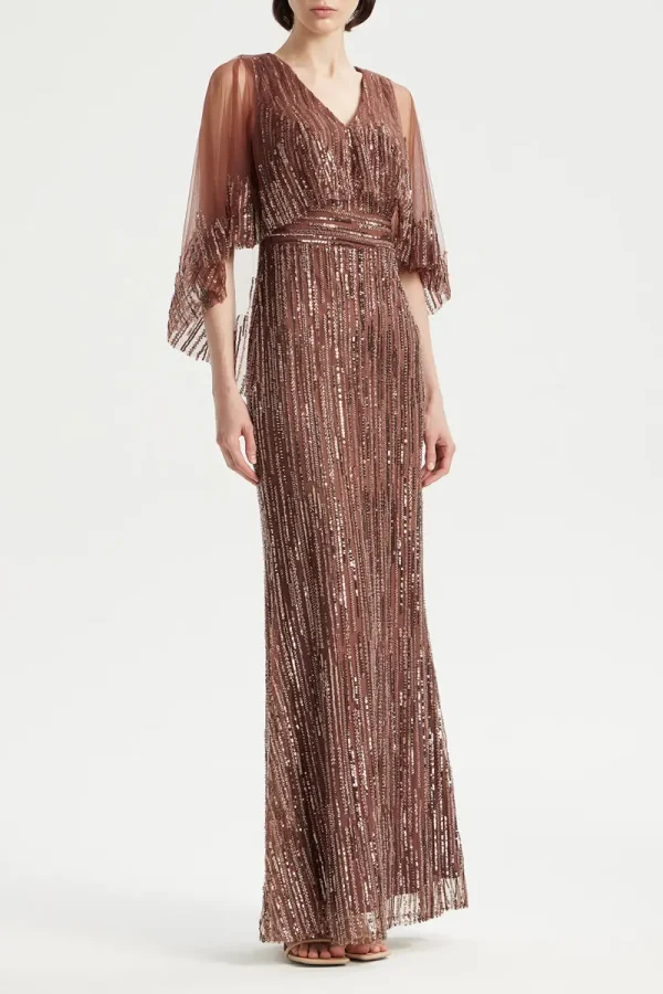 ПЛАТЬЕ С ПАЙЕТКАМИ EMILIA DELL’ORO