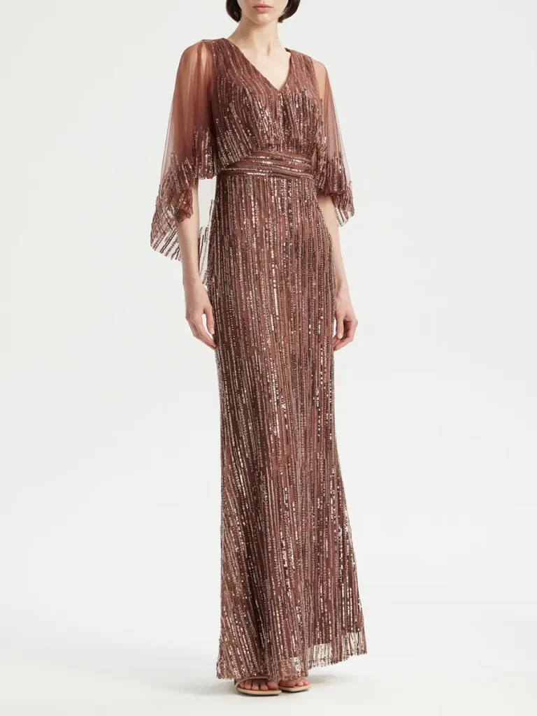 ПЛАТЬЕ С ПАЙЕТКАМИ EMILIA DELL’ORO