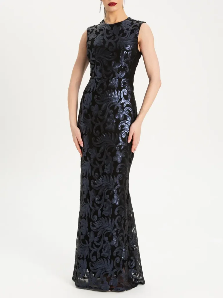 ПЛАТЬЕ С ПАЙЕТКАМИ EMILIA DELL’ORO