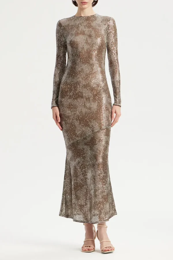 ПЛАТЬЕ С ПАЙЕТКАМИ EMILIA DELL’ORO