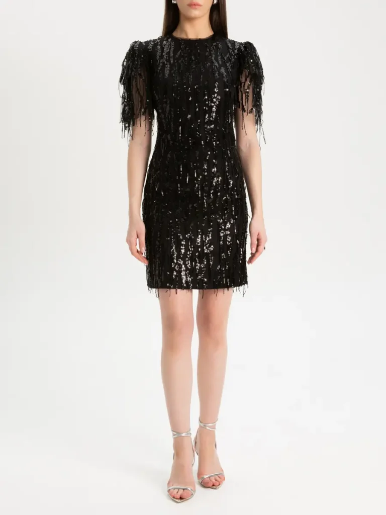 ПЛАТЬЕ С ПАЙЕТКАМИ EMILIA DELL’ORO