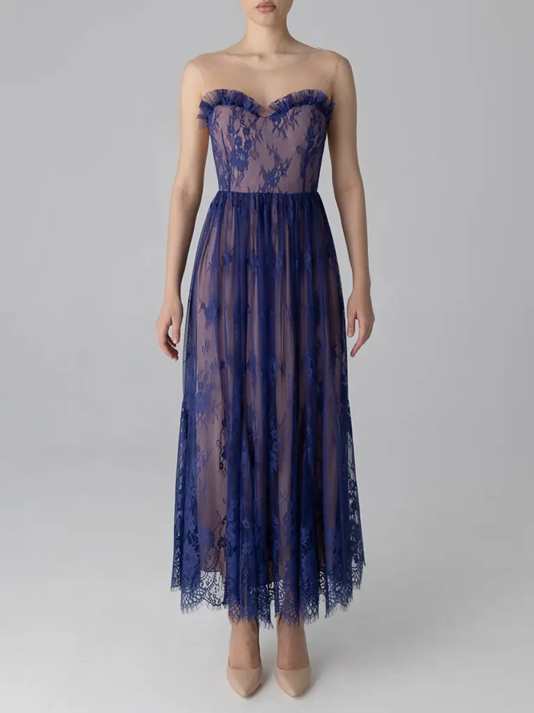 ПЛАТЬЕ ИЗ КРУЖЕВА BÜRO UNIQUE