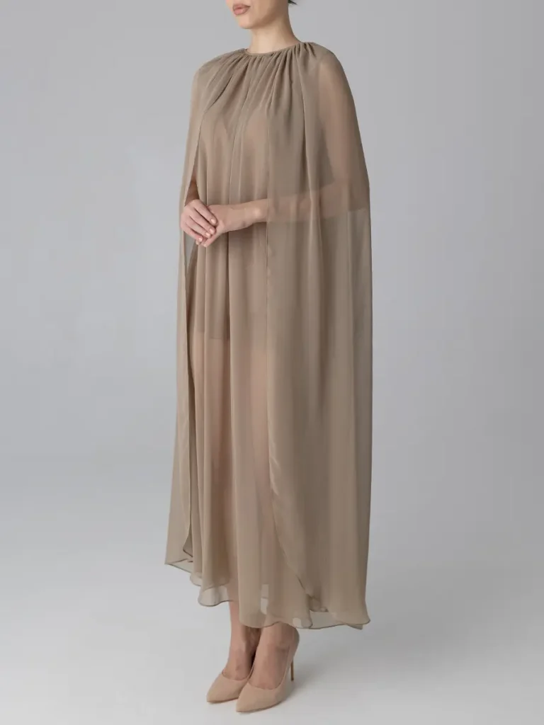 ПЛАТЬЕ-КЕЙП ШЕЛКОВОЕ BÜRO UNIQUE