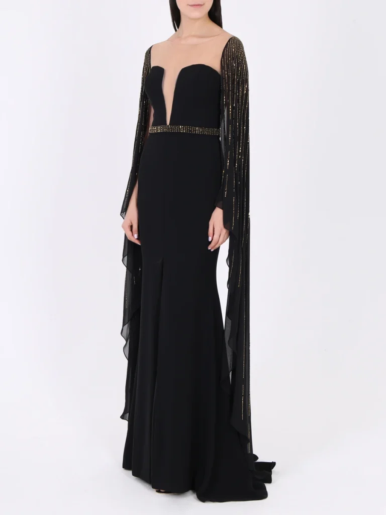 ПЛАТЬЕ СО ШЛЕЙФОМ FOREVER UNIQUE