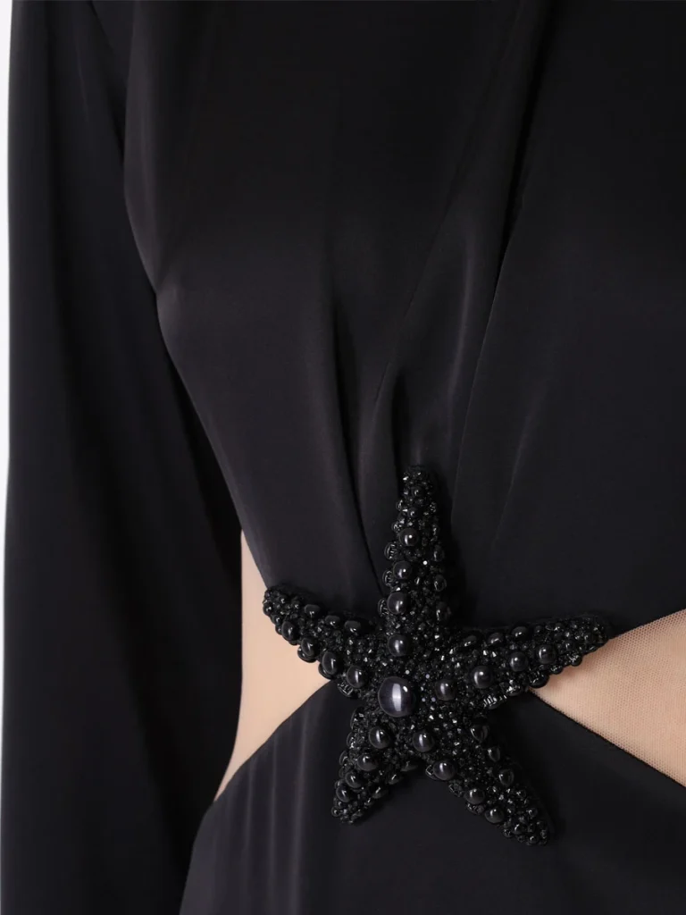 ПЛАТЬЕ САТИНОВОЕ DAVID KOMA