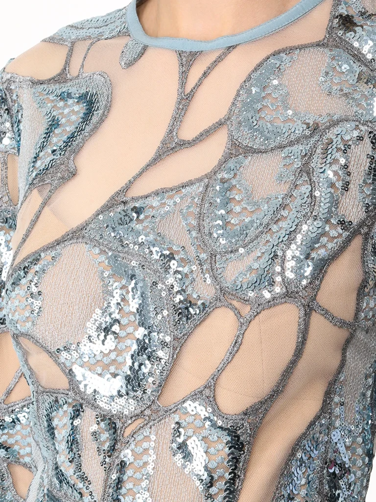 ПЛАТЬЕ С ПАЙЕТКАМИ ELIE SAAB