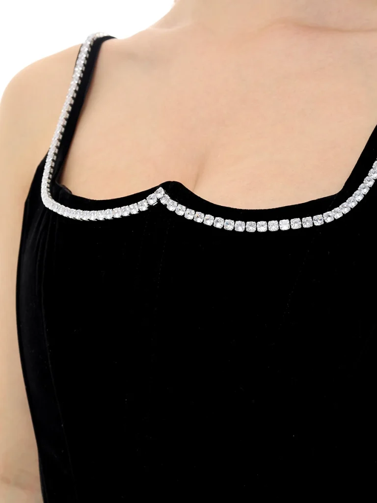 ПЛАТЬЕ БАРХАТНОЕ ALINE