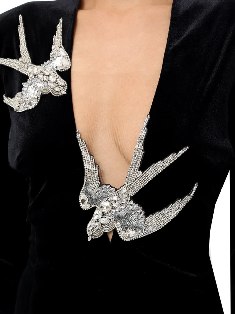 ПЛАТЬЕ БАРХАТНОЕ YANINA