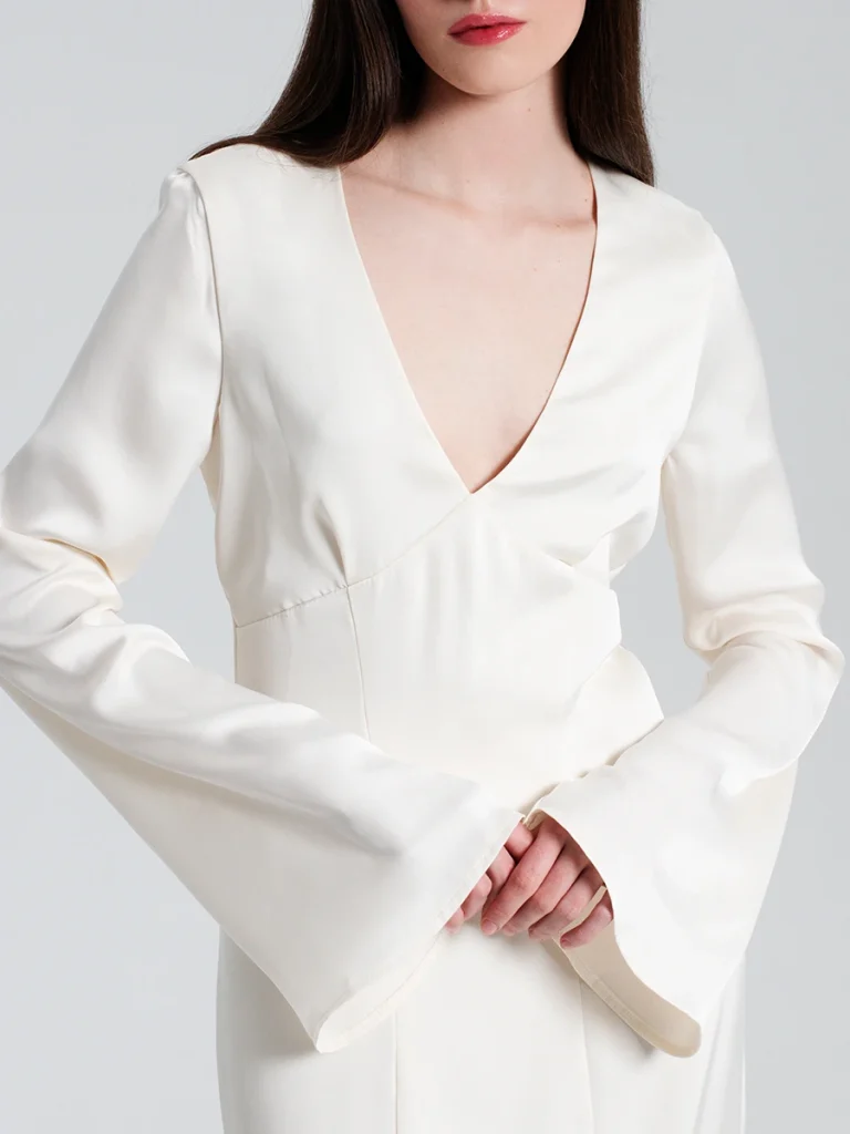 ПЛАТЬЕ ОДНОТОННОЕ «ЗВОНКИЙ ЛЕД» NORKINA DARIA N97