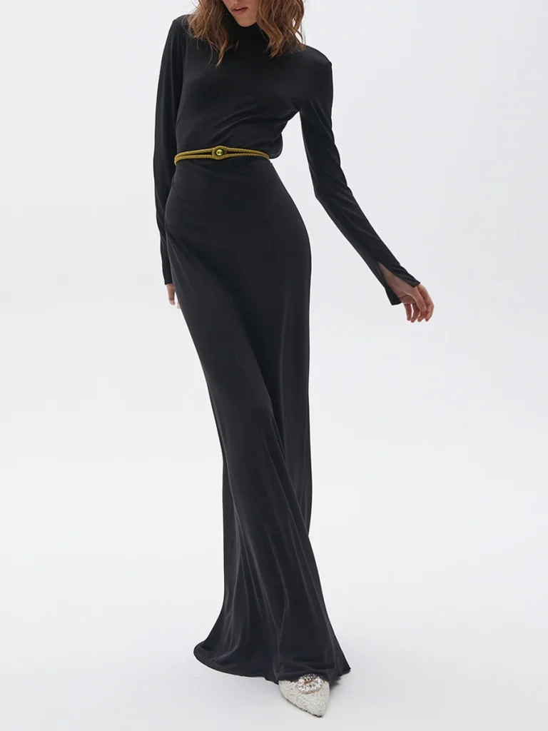 ПЛАТЬЕ ИЗ ВИСКОЗЫ MAISON ESVE