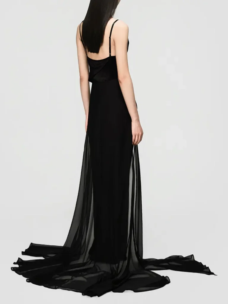 ПЛАТЬЕ ИЗ ВИСКОЗЫ CORPSE BRIDE BERHASM