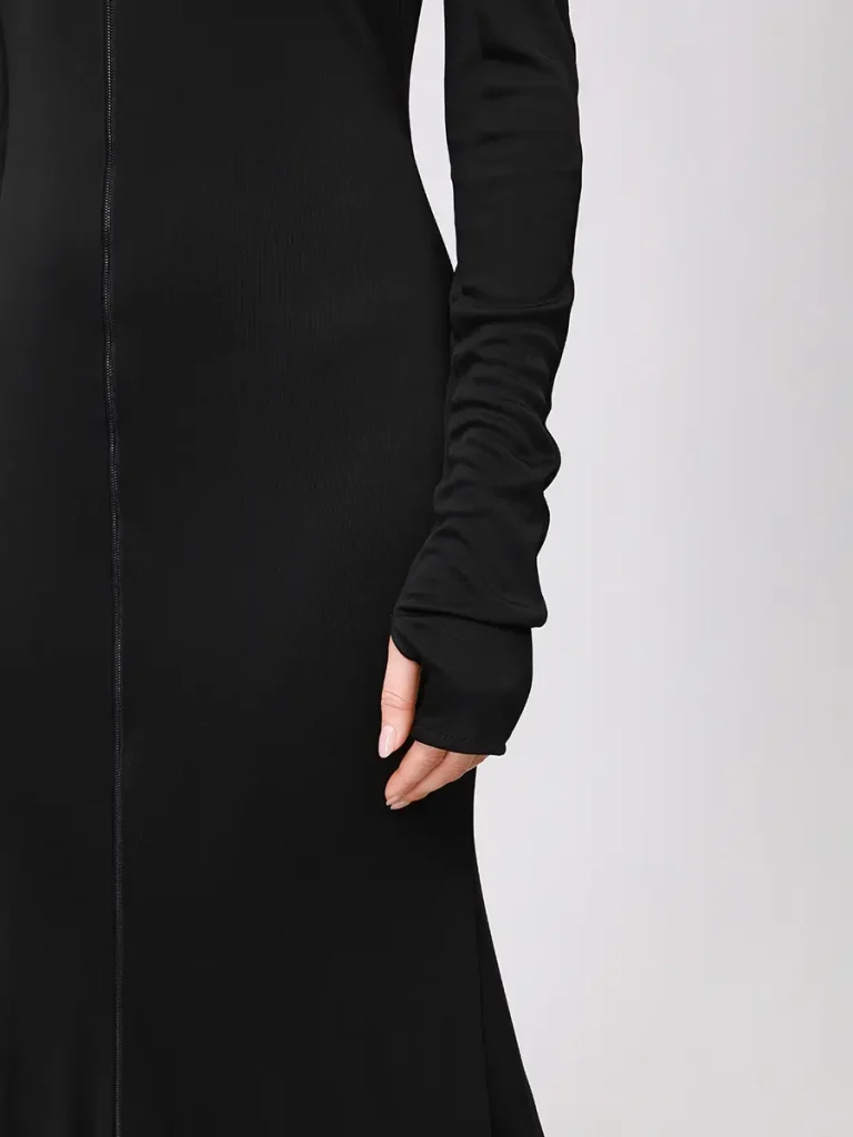 ПЛАТЬЕ ИЗ ВИСКОЗЫ С ЭКОМЕХОМ DAVID KOMA