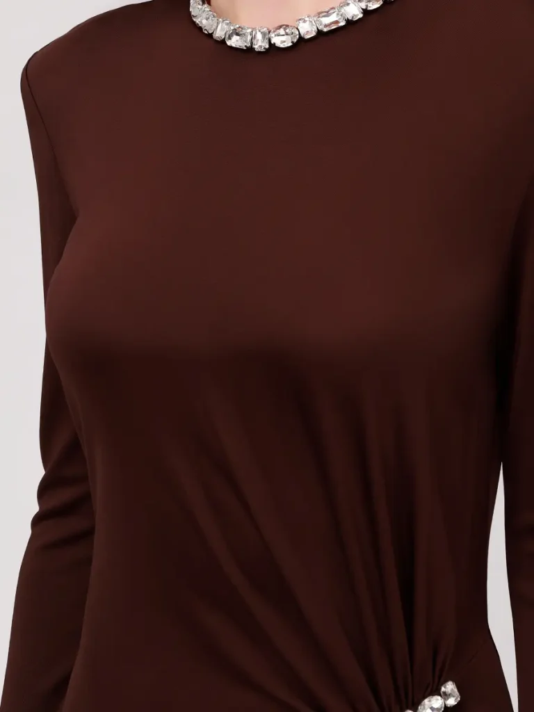 ПЛАТЬЕ ИЗ ВИСКОЗЫ DAVID KOMA